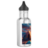 Bouteille D'eau Camping au lever du soleil (Gauche)