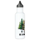 Bouteille D'eau Campout américain de Rick | de garde forestière (Gauche)