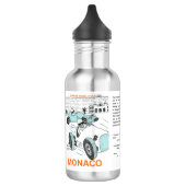 Bouteille d'eau Canard Ange Orange (Gauche)