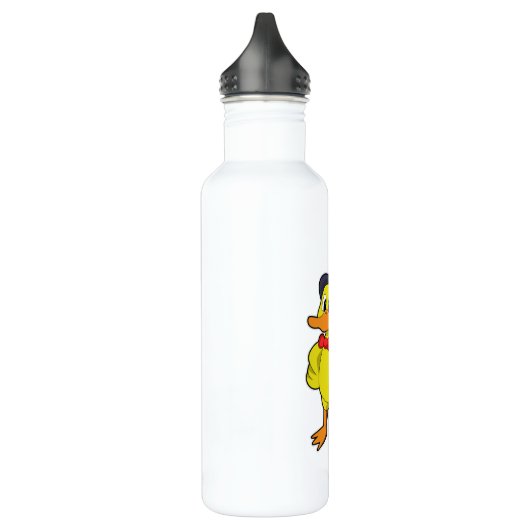 Bouteille D'eau Canard avec Casquette (Gauche)