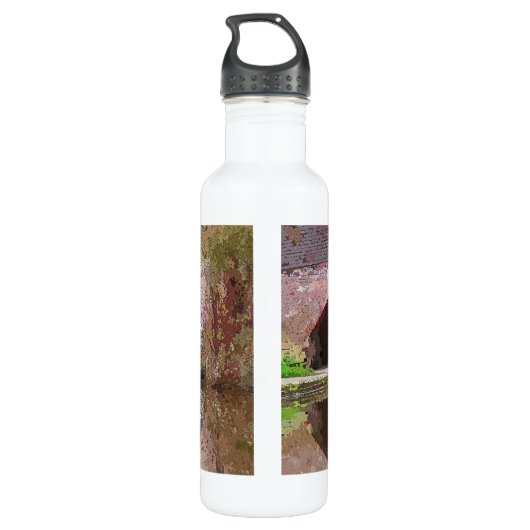 BOUTEILLE D'EAU CANAUX (Dos)