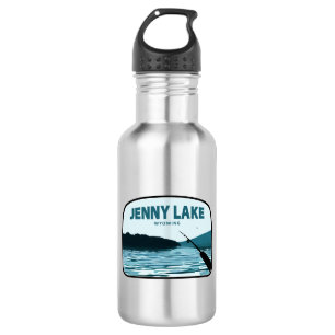 Bouteille D'eau Canne à pêche Jenny Lake Wyoming