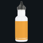 Bouteille D'eau Cape Gooseberry yellow color name<br><div class="desc">Le Cap Gooseberry,  également connu sous le nom de Physalis,  est un plante de la famille de la nuit,  dont les baies poussent à l'intérieur d'un calyx de papeterie protectrice. Ici,  la couleur jaune chaud distinctif de la baie donne son nom à l'une des nuances signature de Nomencolors.</div>