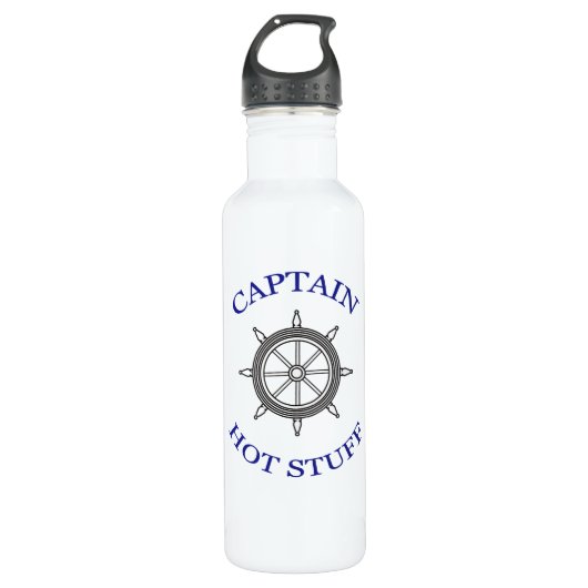 Bouteille D'eau "Capitaine Superstar" (Devant)