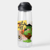 Bouteille D'eau Caractère Frankenstein de 'Normal People Scare Me' (Arrière)