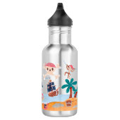 Bouteille D'eau Caraïbes Pirates Island Ocean Whale Boys (Droite)