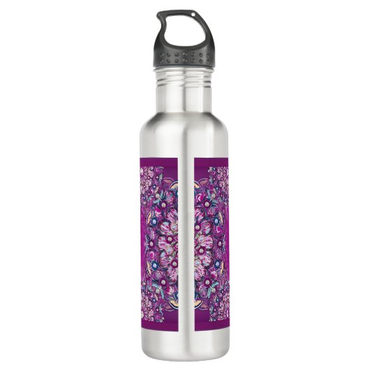 Bouteille D'eau Cardinal Red Rosace (Dos)