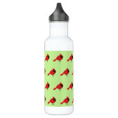 Bouteille D'eau Cardinal Rouge Cardinal Cardinal aux Fleurs (Gauche)