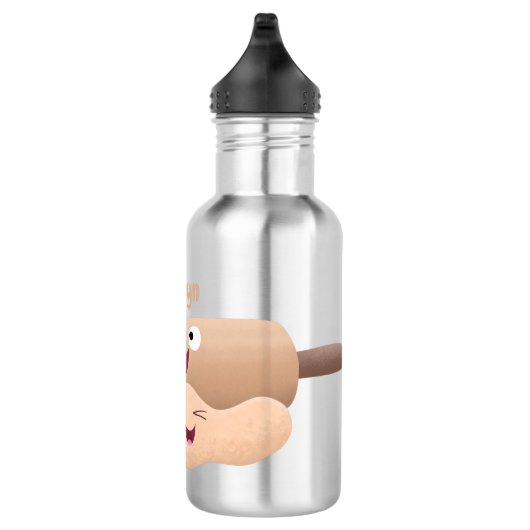 Bouteille D'eau Caricature à pâte molle et à pâte molle (Droite)