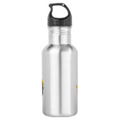 Bouteille D'eau Caricature à rouleaux de route (Dos)