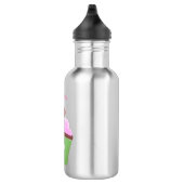 Bouteille D'eau Caricature de cupcake joyeux (Droite)