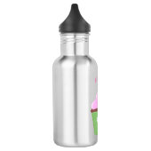 Bouteille D'eau Caricature de cupcake joyeux (Gauche)