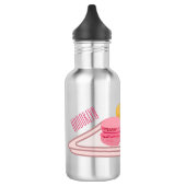 Bouteille D'eau Caricature de Macaron (Gauche)