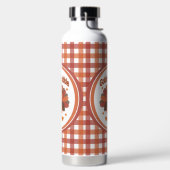 Bouteille D'eau Caricature de Turquie Thanksgiving - "Gobble Gobbl (Droite)