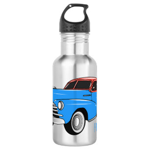Bouteille D'eau Caricature de voiture classique 1948