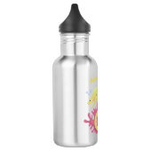 Bouteille D'eau Caricature humoristique murène verte (Gauche)