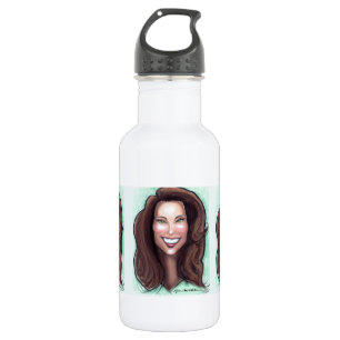 Bouteille D'eau Caricature Kate Middleton