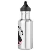 Bouteille D'eau Caricature mole joyeux (Droite)