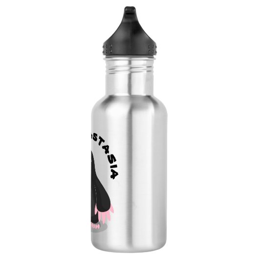 Bouteille D'eau Caricature mole joyeux (Droite)