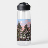 Bouteille D'eau Carl Jung Citation Rising Moon Sunset (Avant)