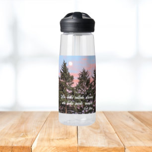 Bouteille D'eau Carl Jung Citation Rising Moon Sunset