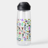 Bouteille D'eau Carnaval (Arrière)