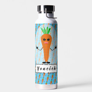 Bouteille D'eau Carotte triste par Kenneth Yoncich