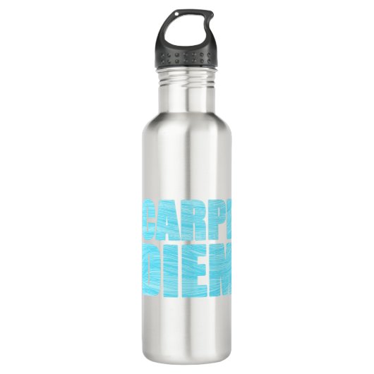 Bouteille D'eau Carpe Diem Stainless Steel Water Bottle (Devant)