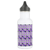 Bouteille D'eau Carte Bingo violette (Gauche)