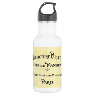 Bouteille D'eau Carte Biz Paris