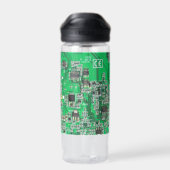 Bouteille D'eau Carte circuit imprimé circuit vert PCB (Arrière)