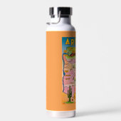 Bouteille D'eau Carte colorée Arizona (Plage)