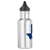 Bouteille D'eau carte drapeau du Texas (Gauche)