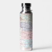 Bouteille D'eau Carte routière Midwest America (Gauche)