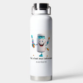 Bouteille D'eau Carton Pill Bottle Design Water Bottle (Plage)