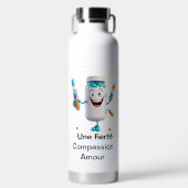 Bouteille D'eau Carton Pill Bottle Design Water Bottle (Avant)