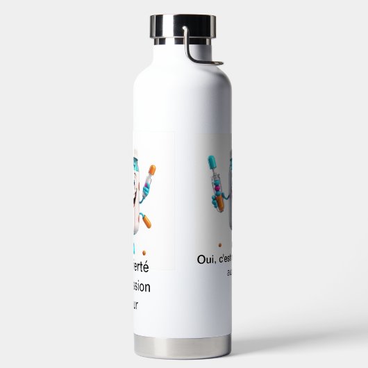 Bouteille D'eau Carton Pill Bottle Design Water Bottle (Droite)