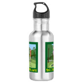Bouteille D'eau Cartoon Golf Birdie Juice (Dos)