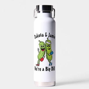 Bouteille D'eau Cartoon Pickleball Team Big Dill