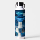 Bouteille D'eau Cascade bleue (Avant)