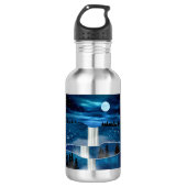 Bouteille D'eau Cascade bleue (Devant)