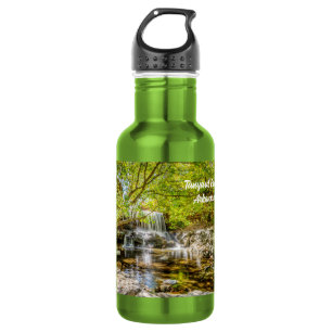 Bouteille D'eau Cascade De Tanyard Creek Dans L'Automne Stainless