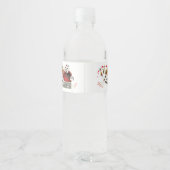 bouteille d'eau casino ÉTIQUETTE - casino (Dos)