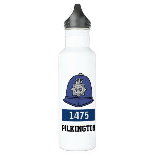 Bouteille D'eau Casque du gendarme de la police britannique - Ajou