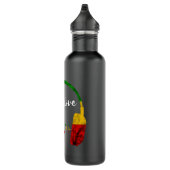 Bouteille D'eau Casques Rasta Reggae Musique Jamaïcaine Pride One  (Droite)