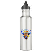 Bouteille D'eau Casquette indienne de bison amérindien (Gauche)