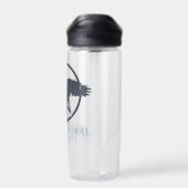 Bouteille D'eau Castiel surnaturel Tombant étoiles Graphisme (Arrière)