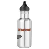 Bouteille D'eau Castor drôle avec humour de dessin animé de tronço (Droite)