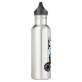 Bouteille D'eau Cat Riding Bicyclette Cat cadeaux design pour femm (Gauche)