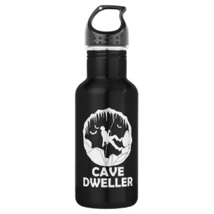 Bouteille D'eau Cave Dweller - Funny Caver Spelunking Speleology